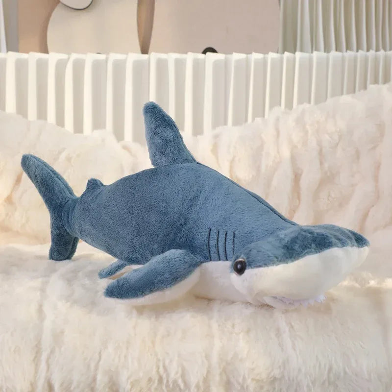 Two Headed Shark Plush Pillow For Unique Home Decor - ToylandEU