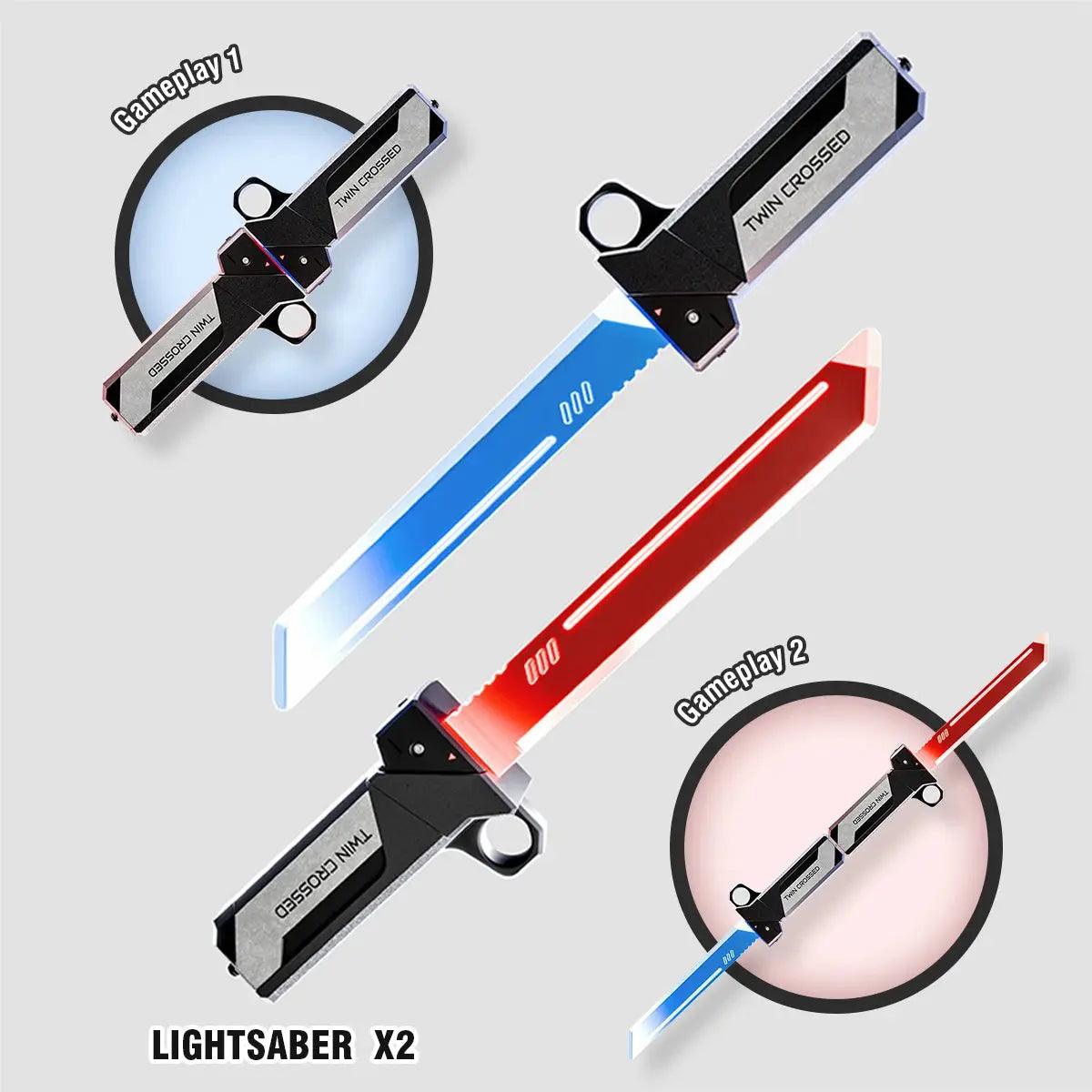  Two In One Luminous Lightsaber Sword Toy For Cosplay -  ToylandEU™