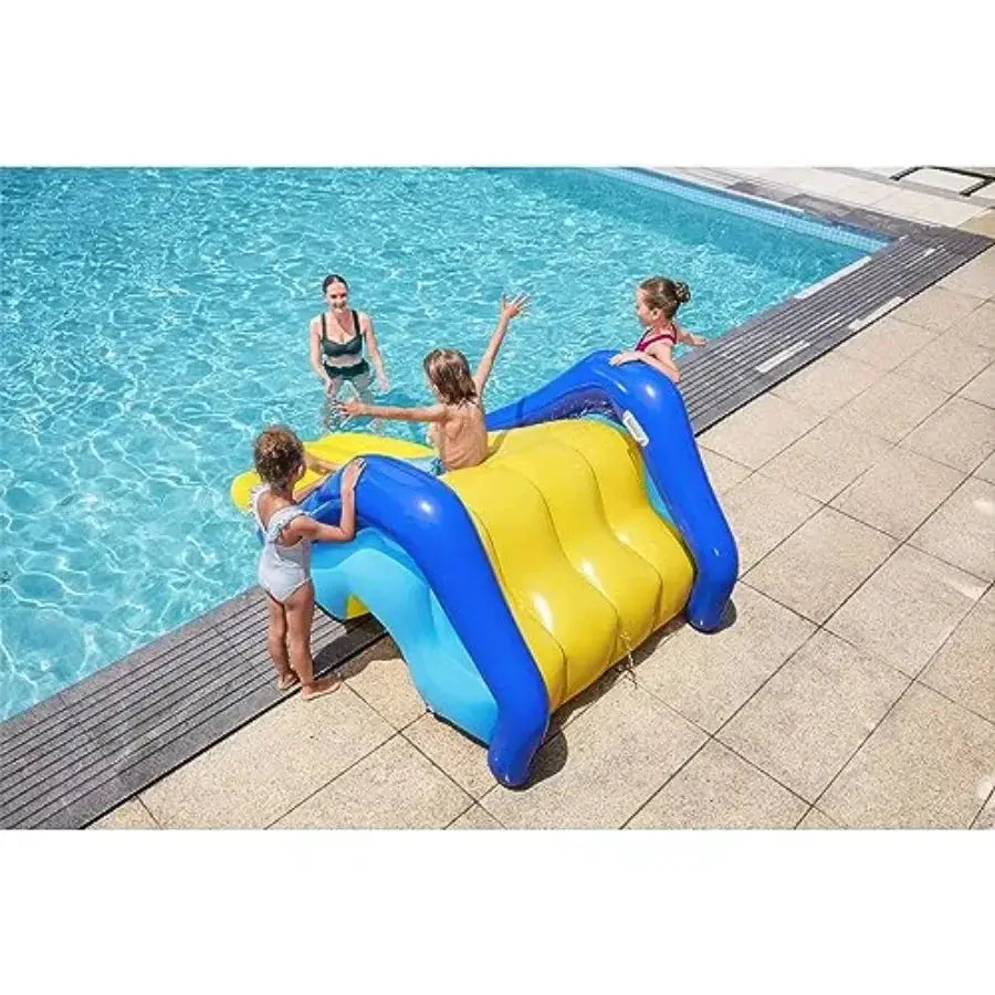 Two Pack Giant Inflatable Outdoor Water Slide With Builtin Sprinkler - ToylandEU