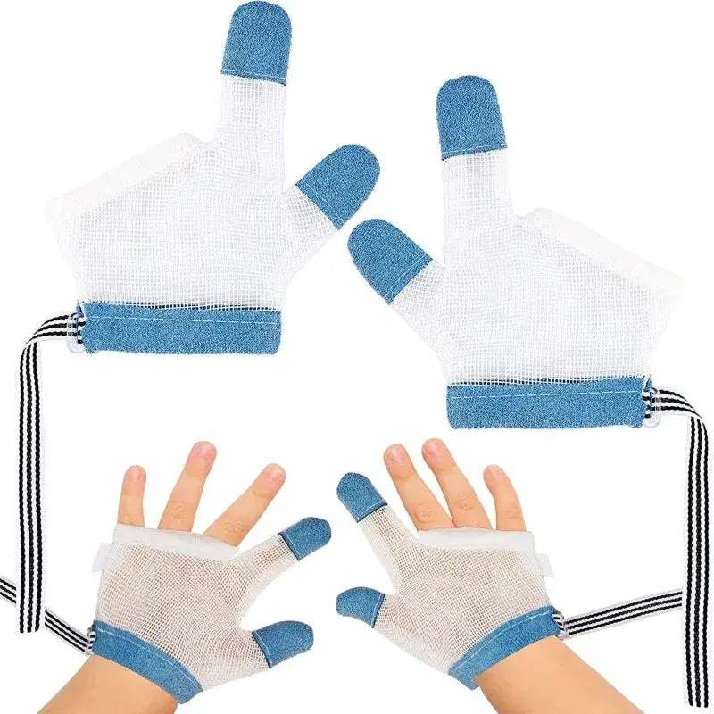 Two Pack Infant Anti Biting Gloves For Finger Protection - ToylandEU