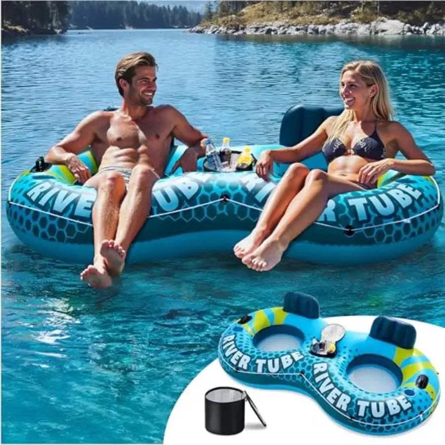  Two Person Inflatable River Tube Heavy Duty For Adults -  ToylandEU™