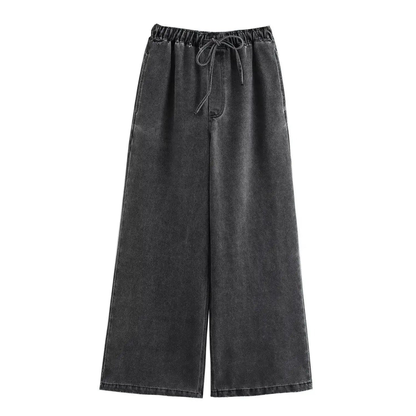  2024 Autumn Jeans Sets Women Turn-down Collar Casual Top Fashion High Waist Streetwear Female Denim Pant Two Piece Set -  ToylandEU™