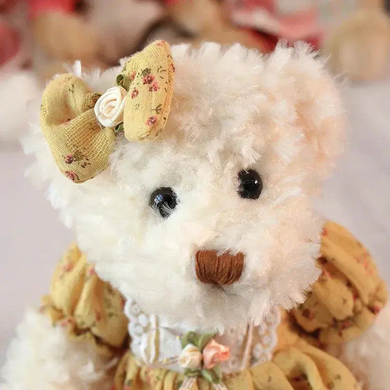 Two Piece Soft Plush Teddy Bear Stuffed Toy Set 26cm - ToylandEU