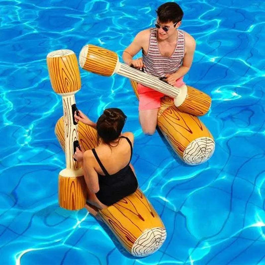  Two-Player Inflatable Pool Float With Double Handles -  ToylandEU™