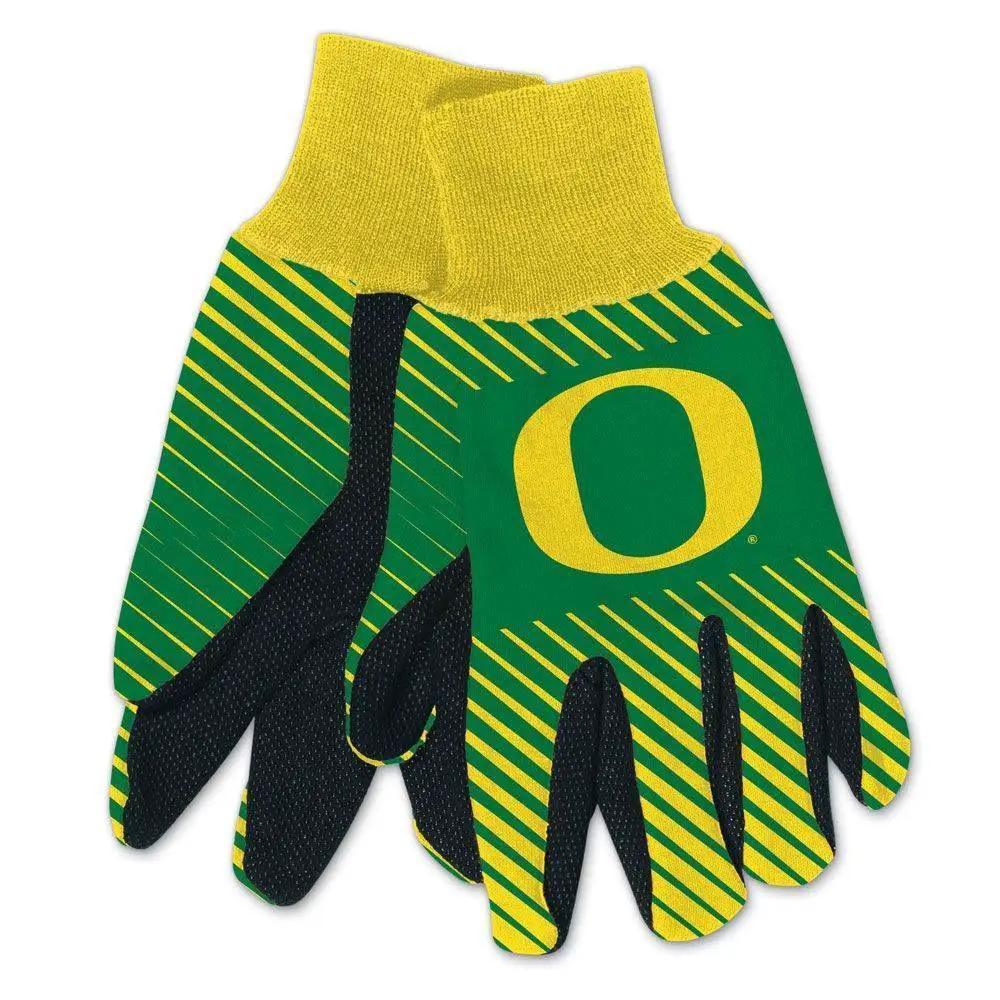  Oregon Ducks Two Tone Gloves Adult Size Warm Cotton Twill -  ToylandEU™