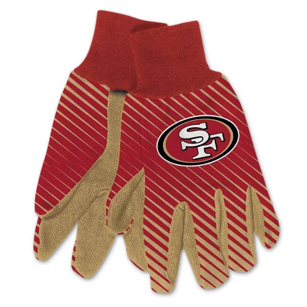  San Francisco 49ers Gloves Two Tone Style Adult Size -  ToylandEU™