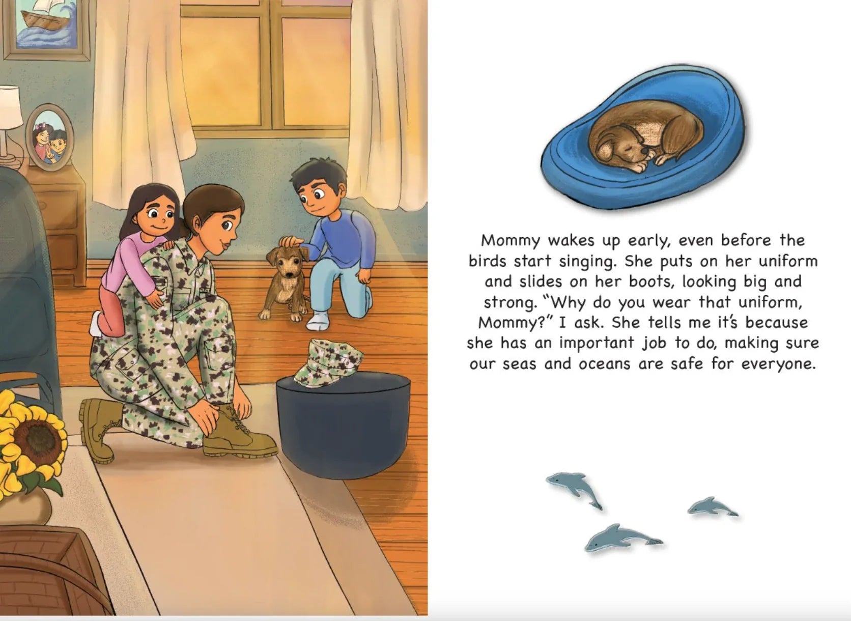 U.S. Navy Children’s Book - My Mommy, My Sailor by Matthew E. Miller - ToylandEU