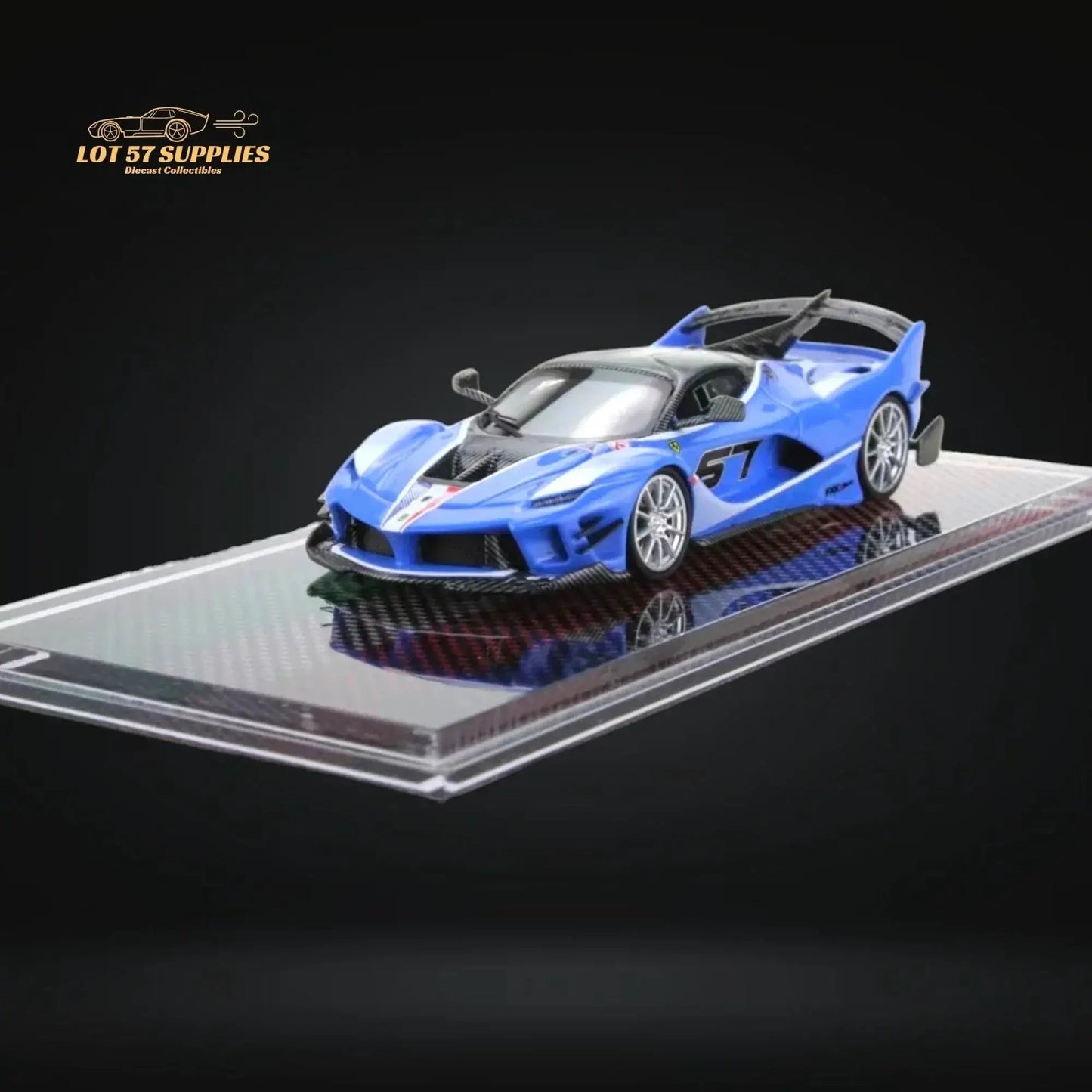 U2 FXX-K Evo Sea Blue #67 Resin Limited Edition 1:64 - ToylandEU