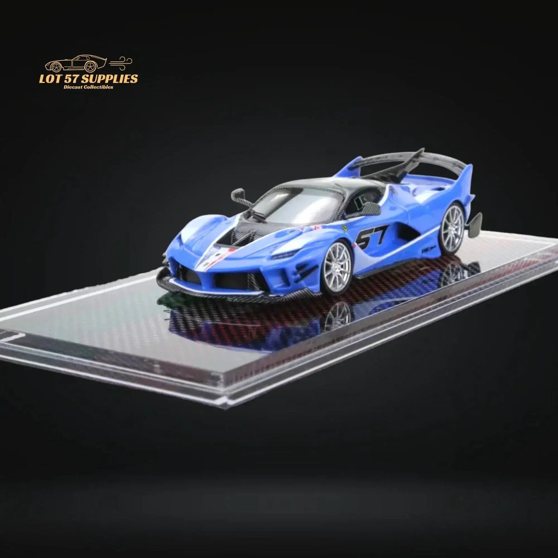 U2 FXX-K Evo Sea Blue #67 Resin Limited Edition 1:64 - ToylandEU