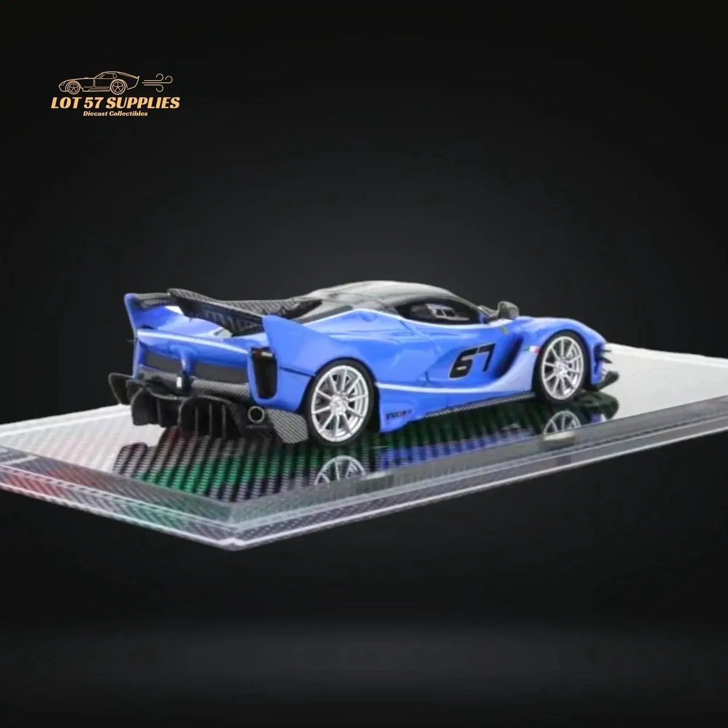 U2 FXX-K Evo Sea Blue #67 Resin Limited Edition 1:64 - ToylandEU