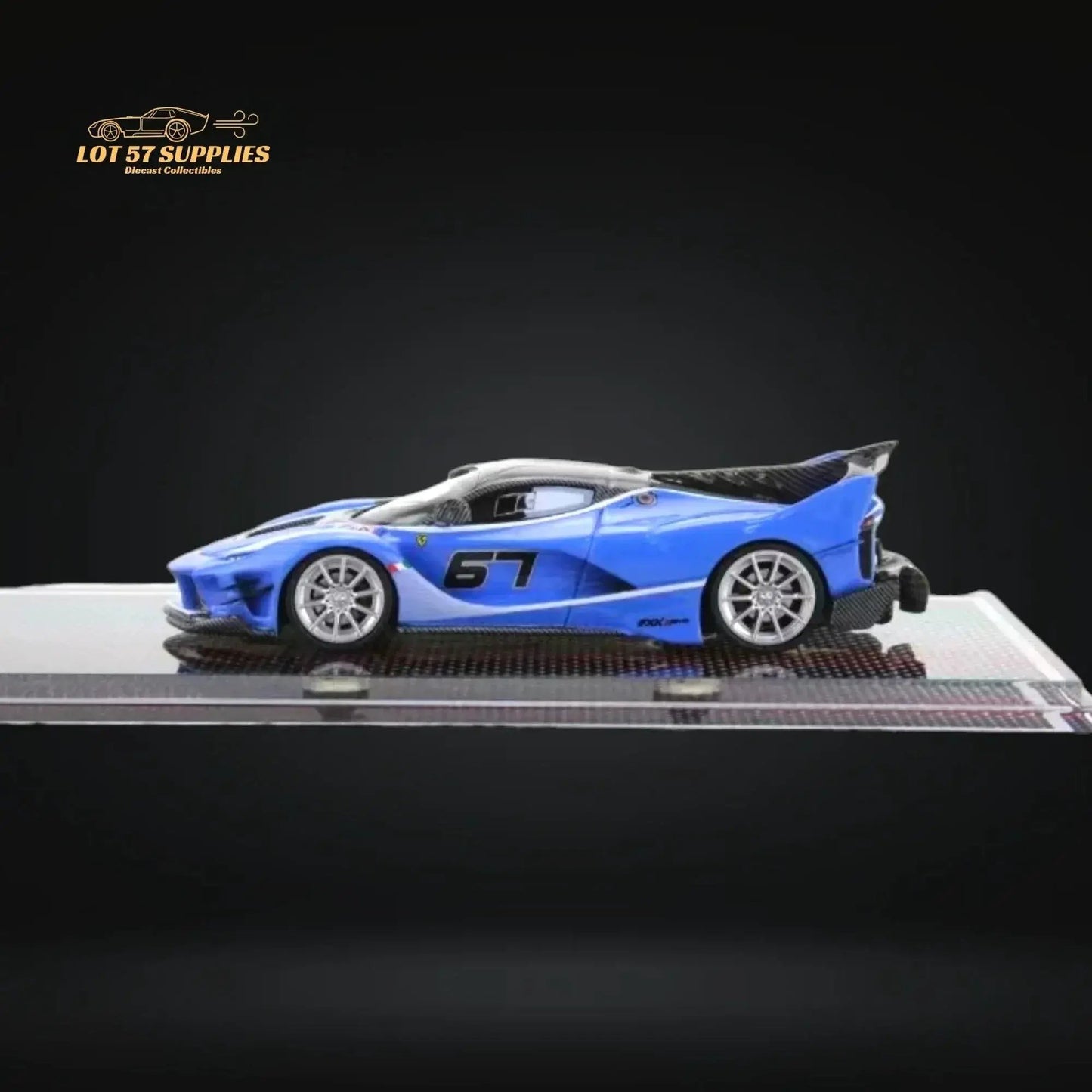 U2 FXX-K Evo Sea Blue #67 Resin Limited Edition 1:64 - ToylandEU