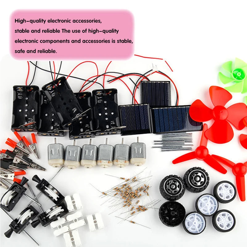 Wooden STEM Robot Science Kit for Creative Children's Inventions - ToylandEU