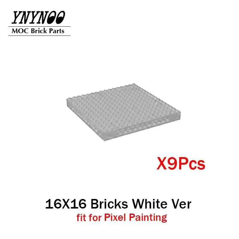 MOC Building Blocks Freely Combined Baseplate 16x16 Building Bricks MOC - ToylandEU
