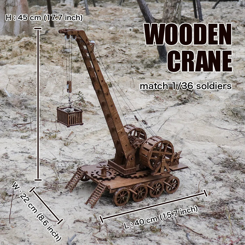 YAQUMW European Medieval Wooden Cranes are Highly Challenging and - ToylandEU