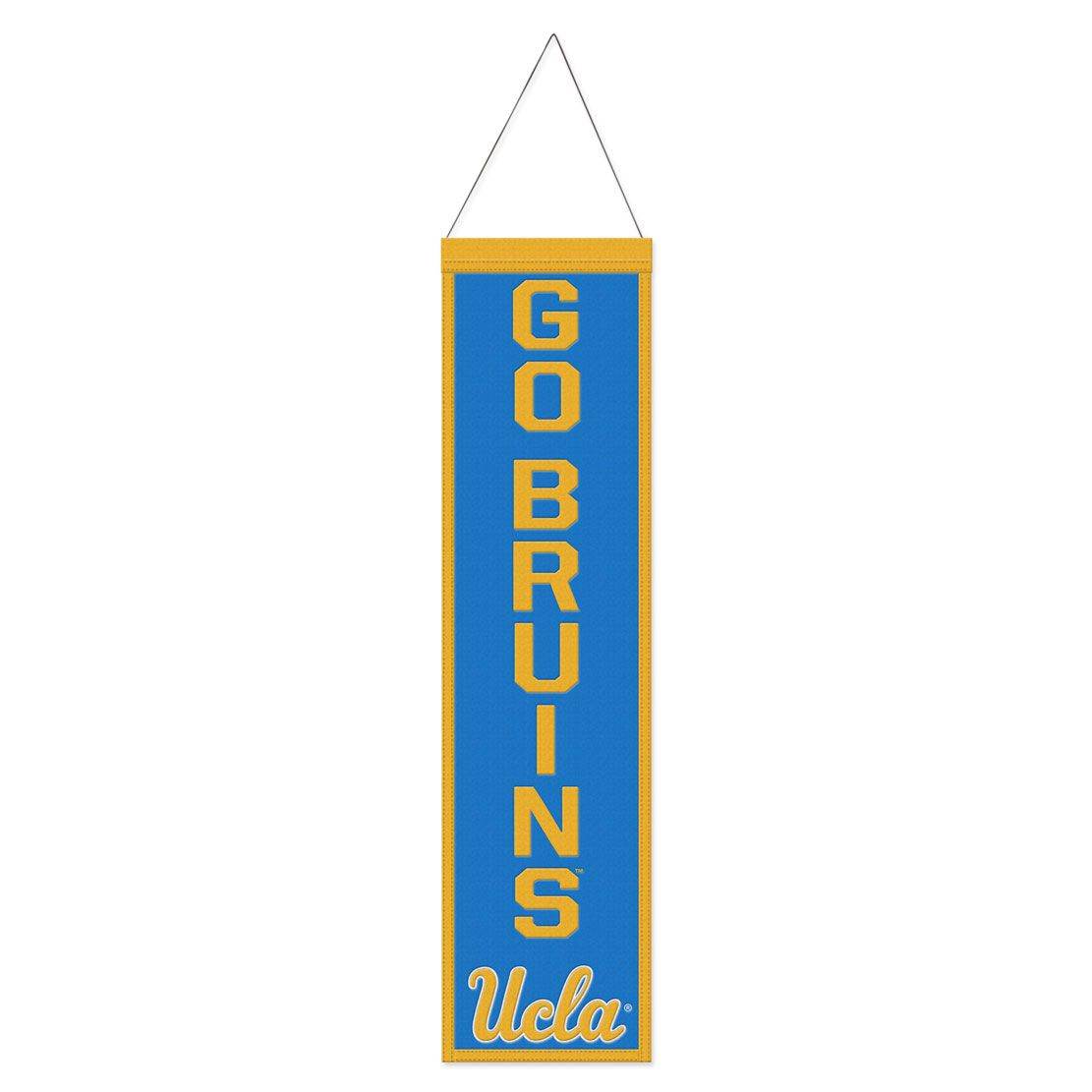 UCLA Bruins Banner Wool 8x32 Heritage Slogan Design - ToylandEU