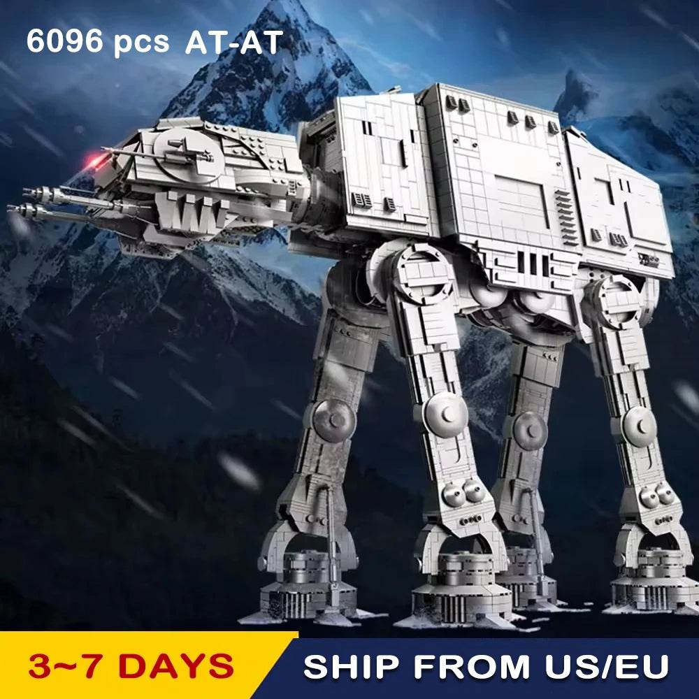 UCS Land Transport Battle Robot AT-AT Set MOC Building Block Bricks 6096pcs - ToylandEU