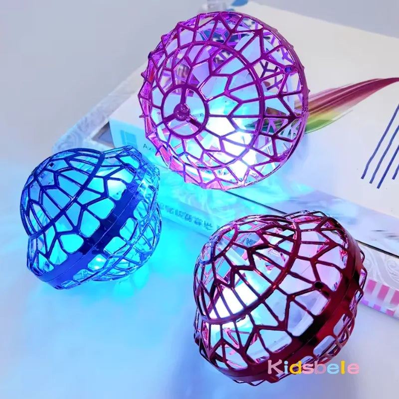 UFO Shape Flying Ball Toy With Intelligent Sensor 9.5 Cm Plastic - ToylandEU