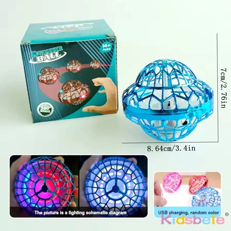 UFO Shape Flying Ball Toy With Intelligent Sensor 9.5 Cm Plastic - ToylandEU