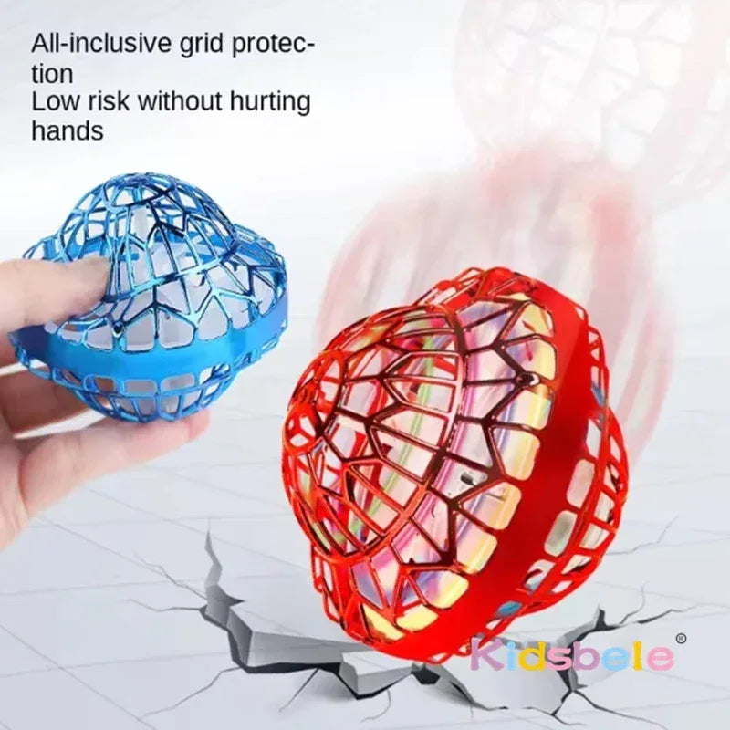 UFO Shape Flying Ball Toy With Intelligent Sensor 9.5 Cm Plastic - ToylandEU