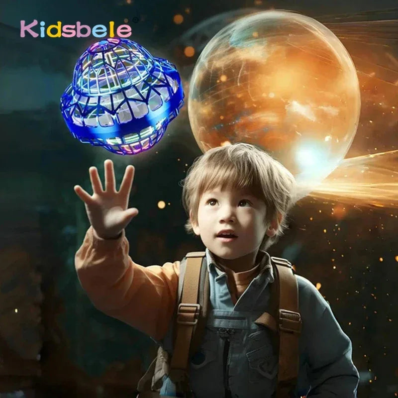 UFO Shape Flying Ball Toy With Intelligent Sensor 9.5 Cm Plastic - ToylandEU