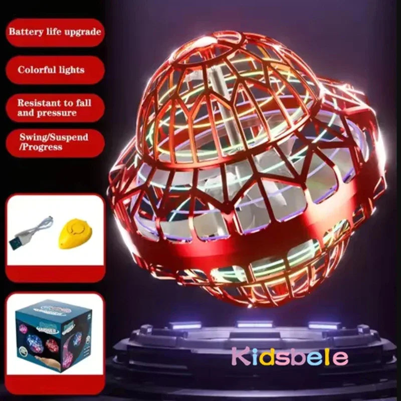 UFO Shape Flying Ball Toy With Intelligent Sensor 9.5 Cm Plastic - ToylandEU