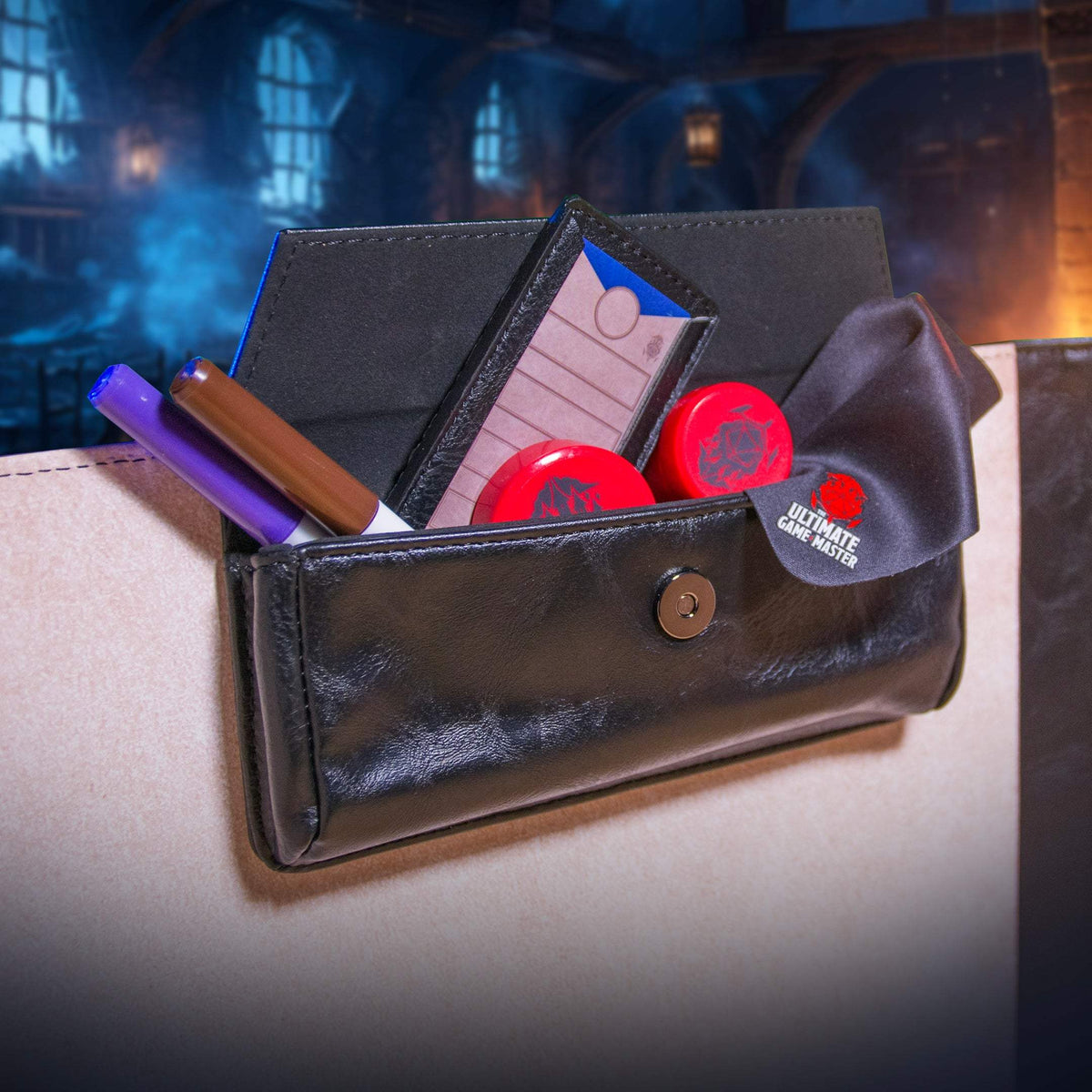 Magnetic Pouch | Neodymium Magnets | Polyurethane Leather | Game Master