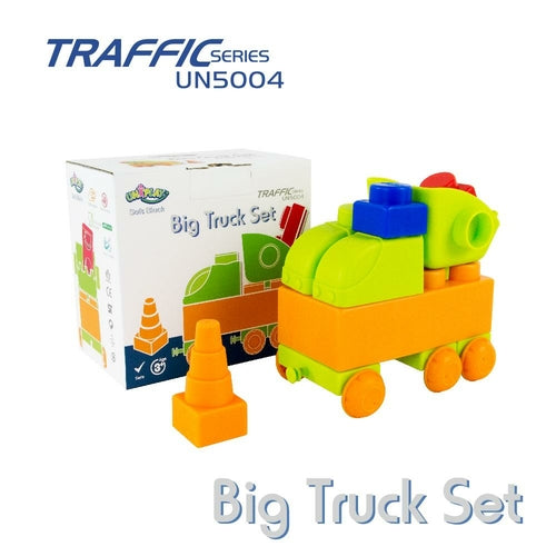 Uniplay Soft Building Blocks - Traffic Series Moonstone Toyland EU