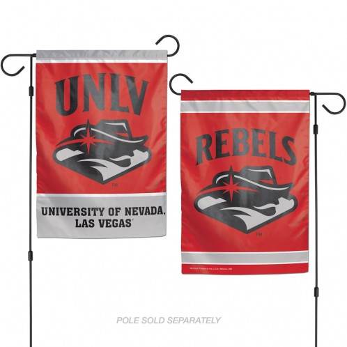UNLV Runnin Rebels Garden Flag 12x18 Sided Special Order - ToylandEU