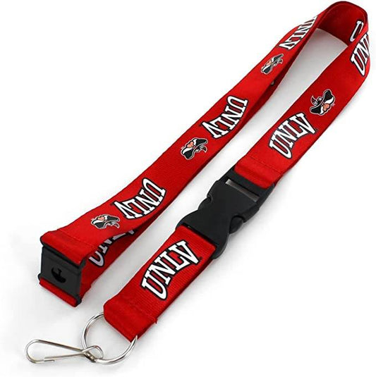 UNLV Runnin' Rebels Lanyard by Aminco with Breakaway - ToylandEU