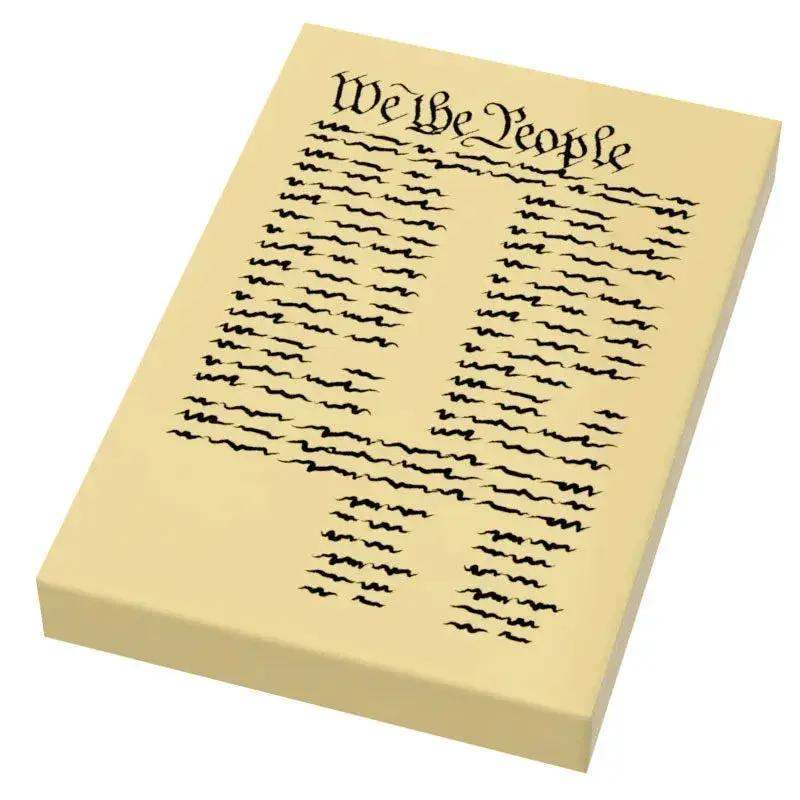 US Constitution Printed 2x3 Tile Document - ToylandEU