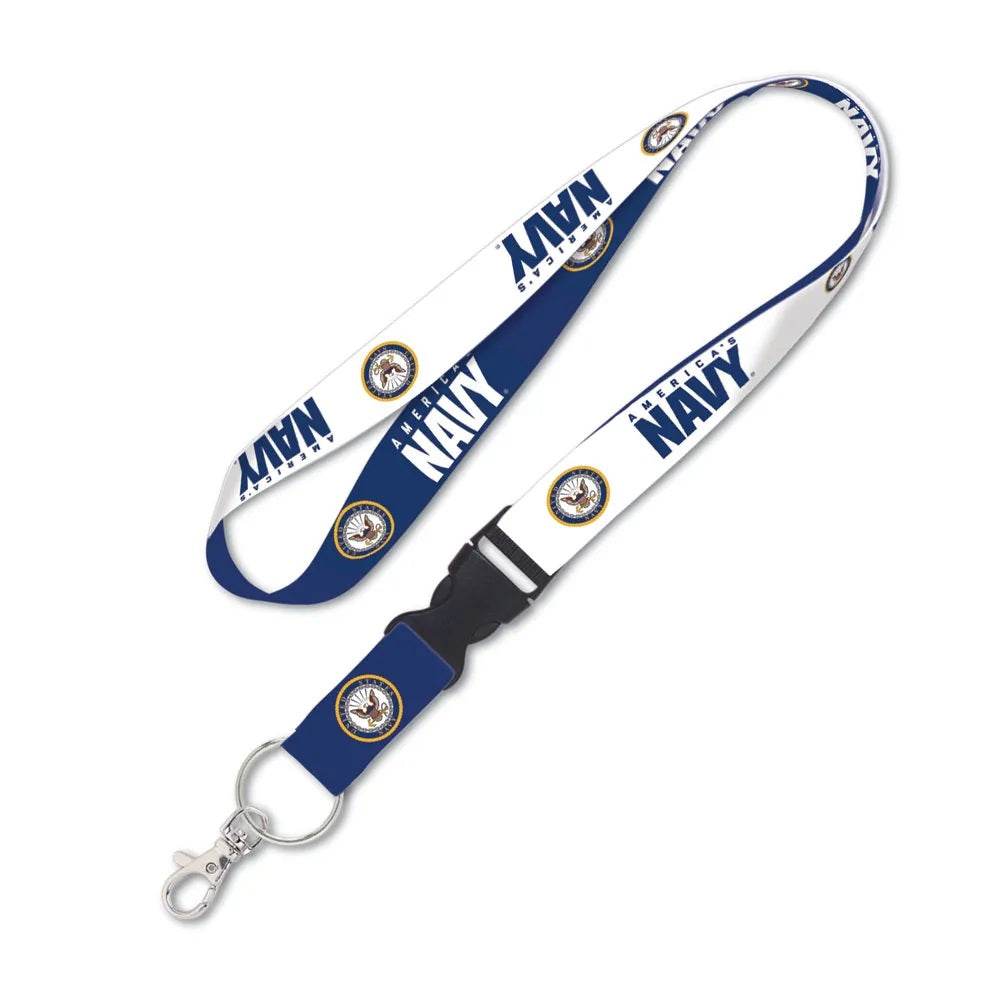 US Navy Lanyard With Detachable Buckle For ID Badges - ToylandEU