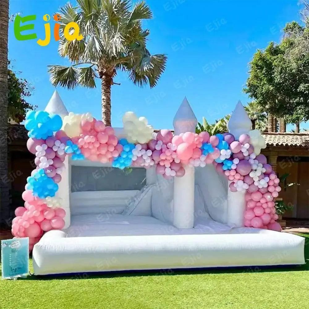  US Stock 15ft Large Inflatable Bounce House with Slide -  ToylandEU™