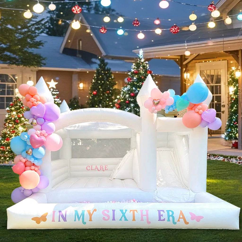 US Stock 15ft Large Inflatable Bounce House with Slide - ToylandEU