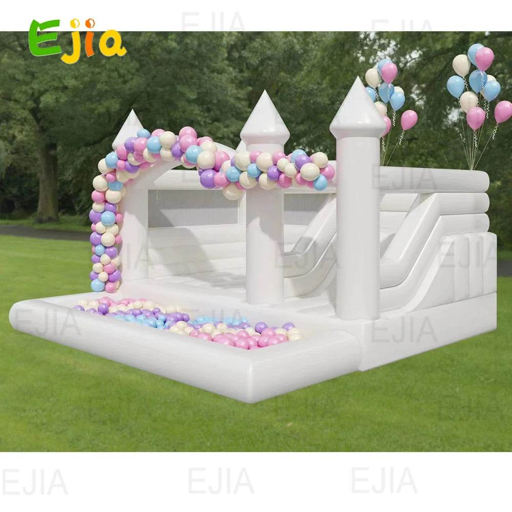US Stock 15ft Large Inflatable Bounce House with Slide - ToylandEU