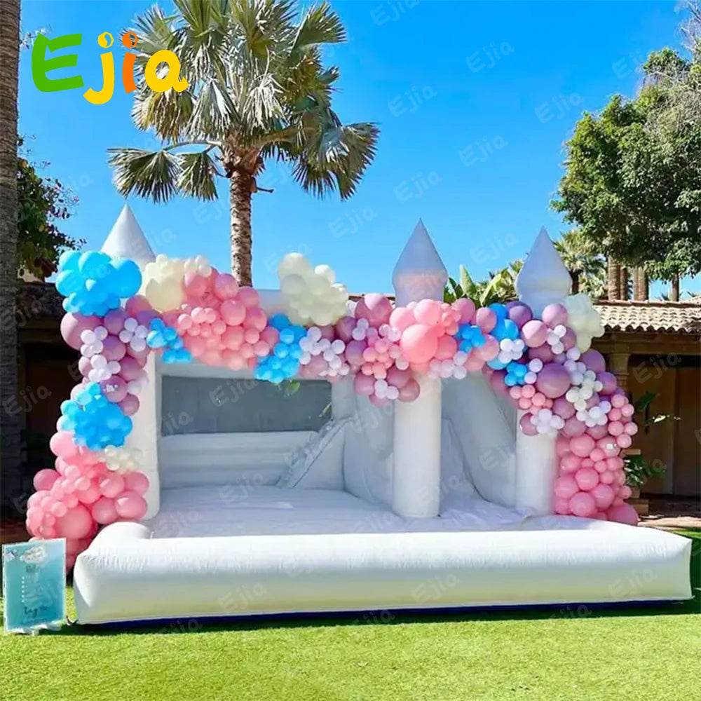 US Stock 15ft Large Inflatable Bounce House with Slide - ToylandEU