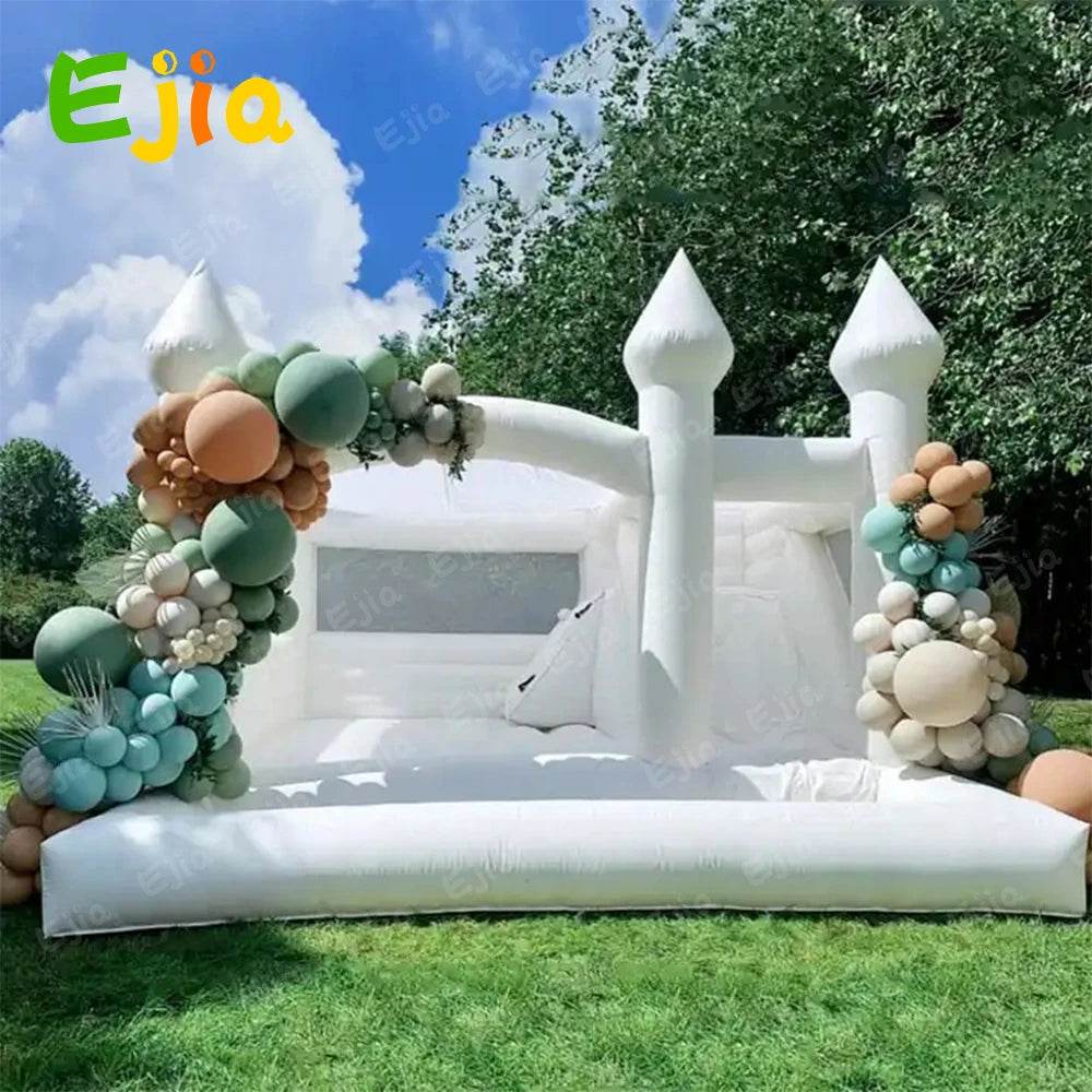 US Stock 15ft Large Inflatable Bounce House with Slide - ToylandEU