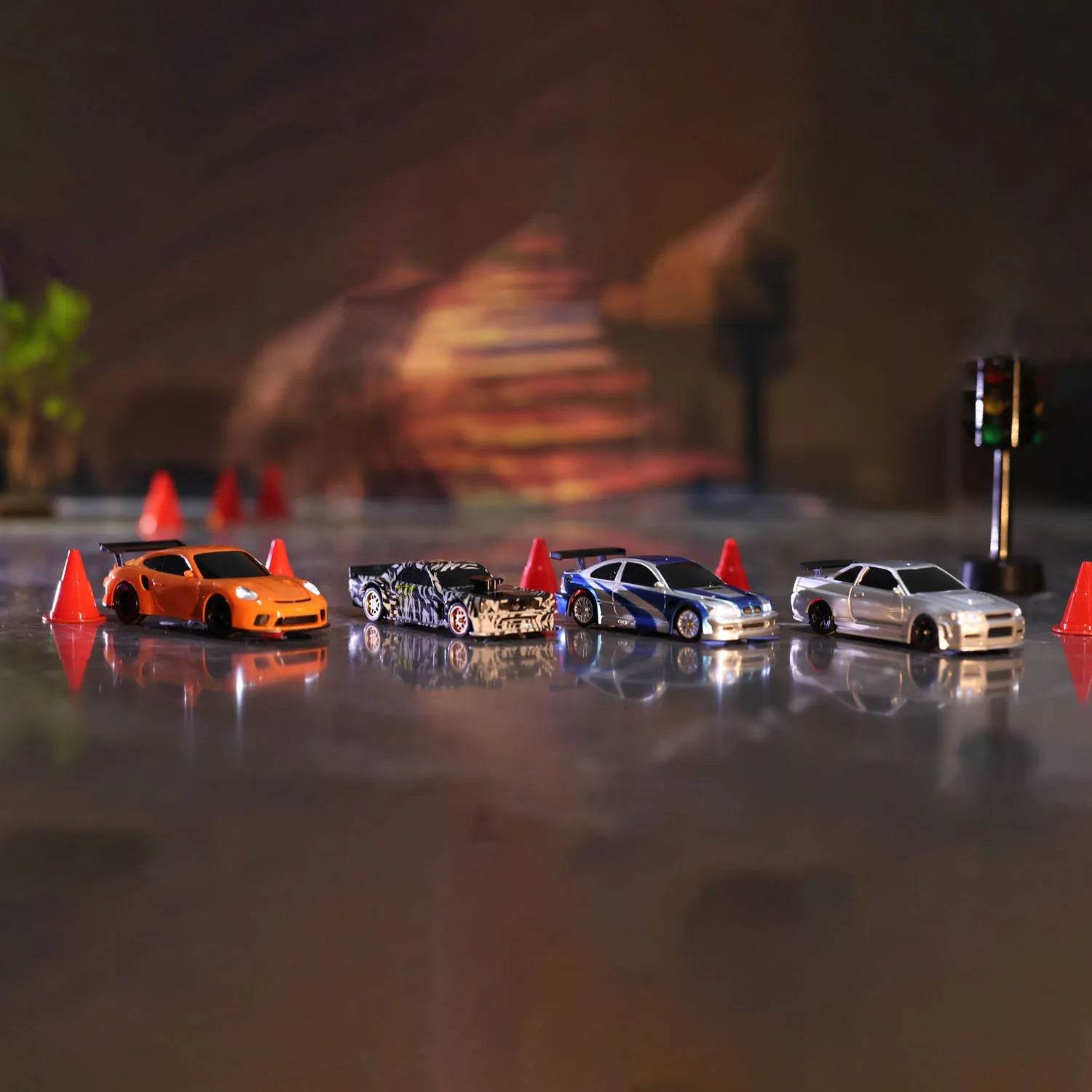 US Stock Fully Proportional Upgrade Mini 1/43 RC Speed Car - ToylandEU