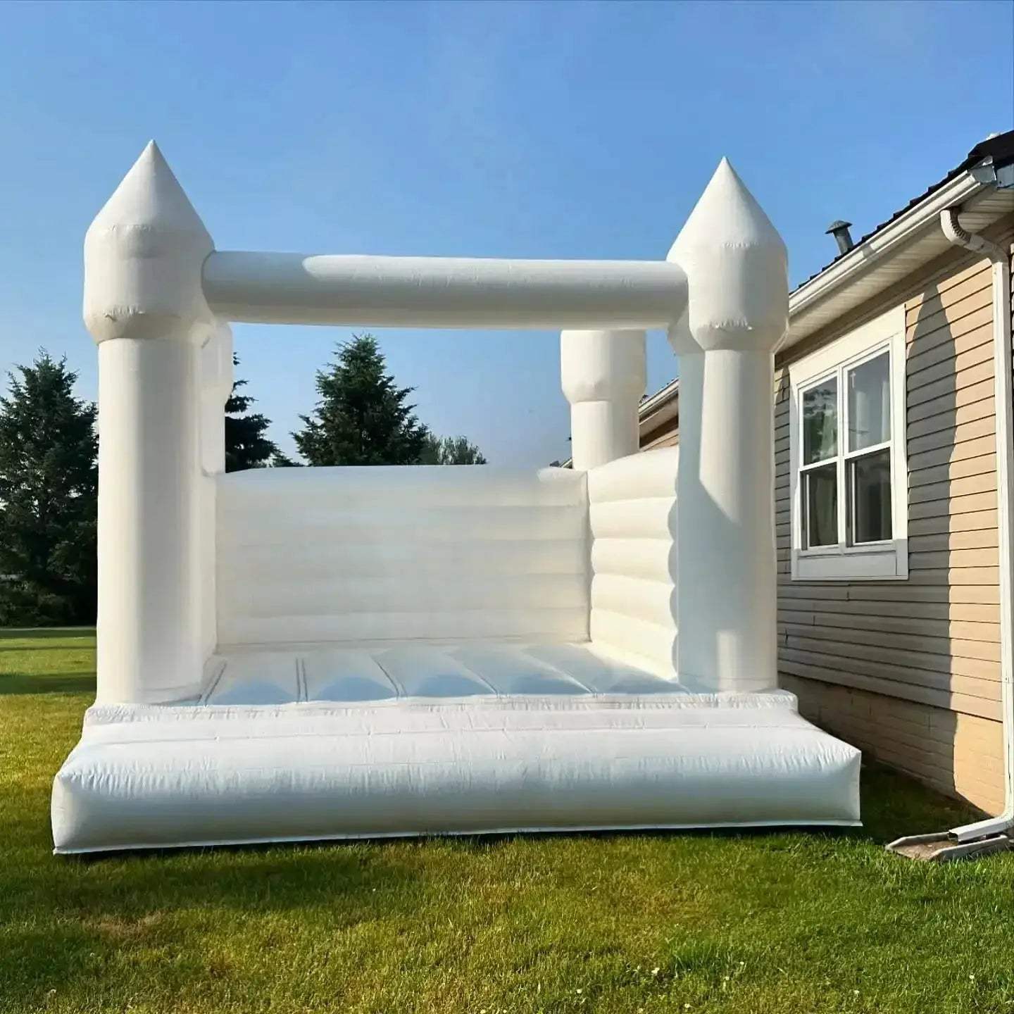 US Stock Inflatable Bounce House PVC Moon Bounce Castle Customizable - ToylandEU
