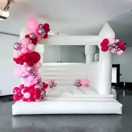 US Stock Inflatable Bounce House PVC Moon Bounce Castle Customizable - ToylandEU