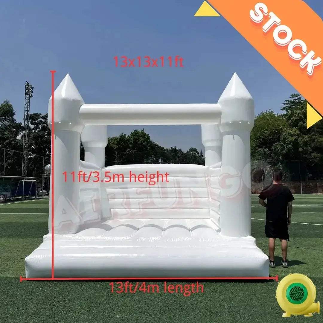 US Stock Inflatable Bounce House PVC Moon Bounce Castle Customizable - ToylandEU