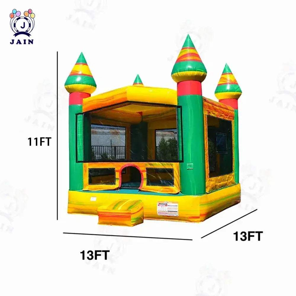 US Stock Inflatable Bounce House With Blower For Kids - ToylandEU