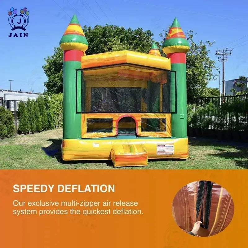 US Stock Inflatable Bounce House With Blower For Kids - ToylandEU