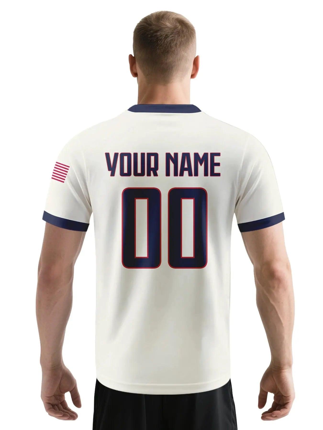  USA Soccer Jersey Personalized With Custom Name -  ToylandEU™