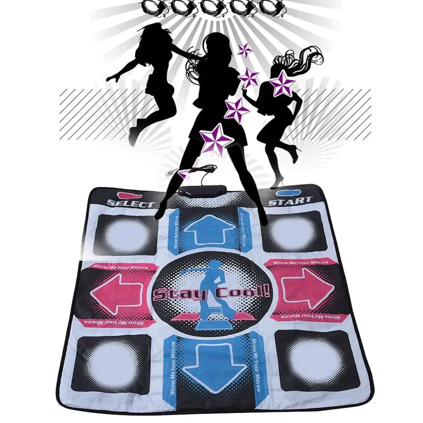 USB Dance Pad Non Slip For PC High Definition Footprint - ToylandEU