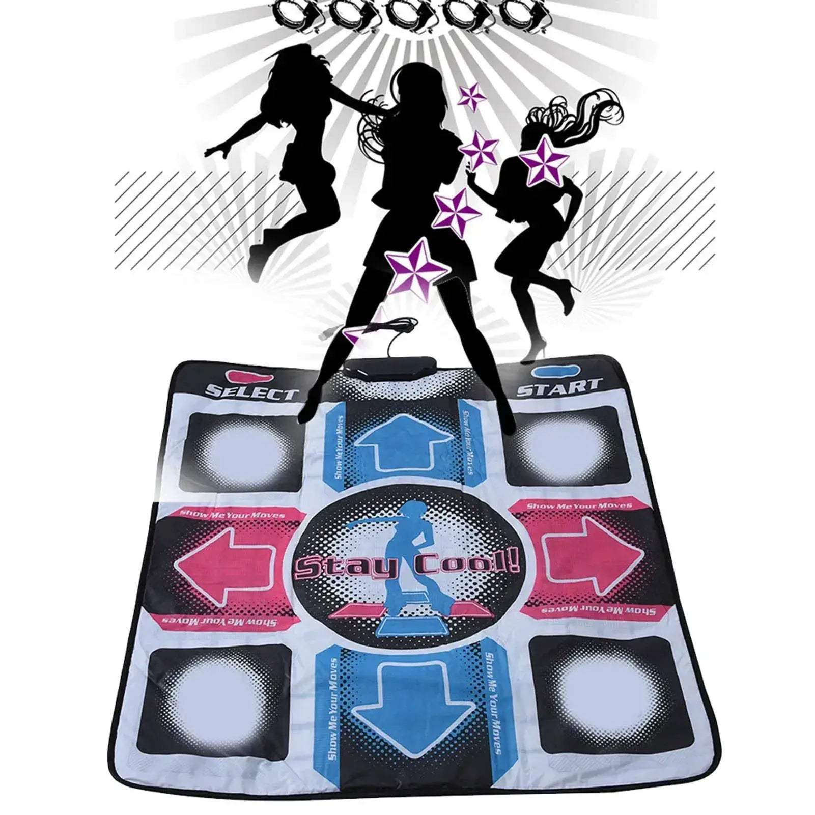 USB Dance Pad Non Slip For PC High Definition Footprint - ToylandEU