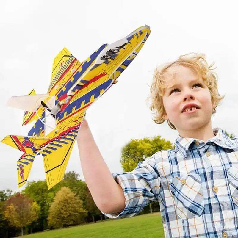 USB Rechargeable Electric Airplane Toy for Kids - Perfect Gift for Ages 7-14 - ToylandEU