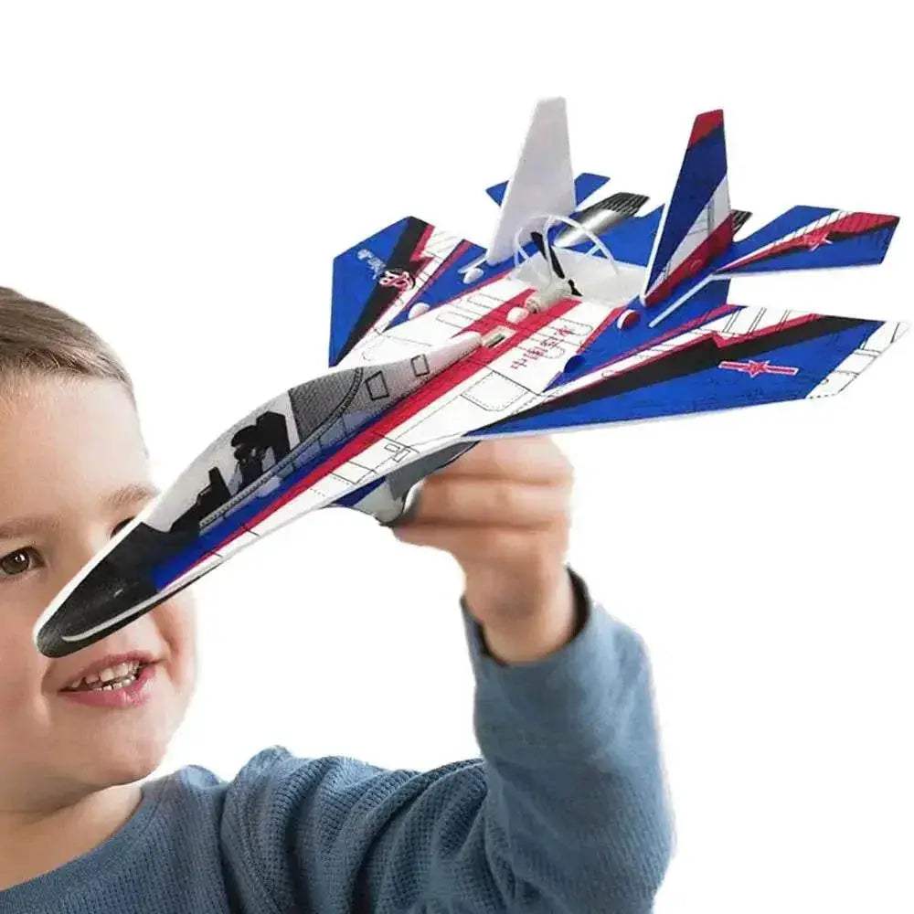 USB Rechargeable Electric Airplane Toy for Kids - Perfect Gift for Ages 7-14 - ToylandEU
