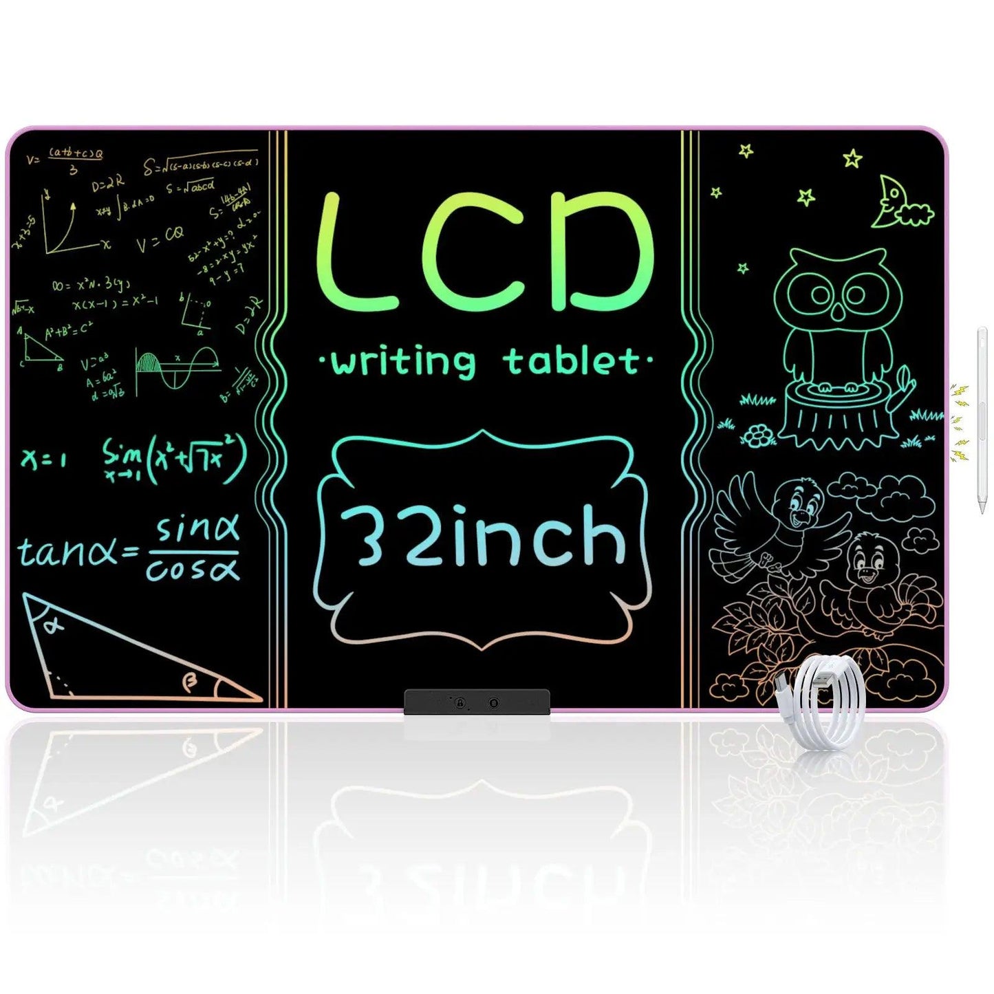  USB Rechargeable LCD Writing Tablet Educational Board -  ToylandEU™