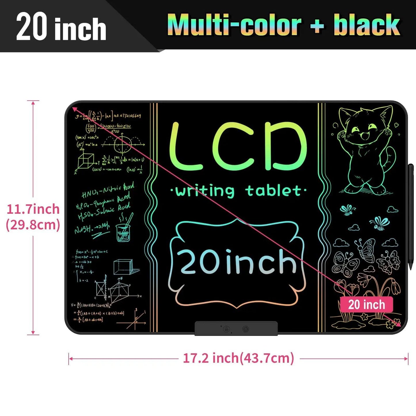  USB Rechargeable LCD Writing Tablet Educational Board -  ToylandEU™