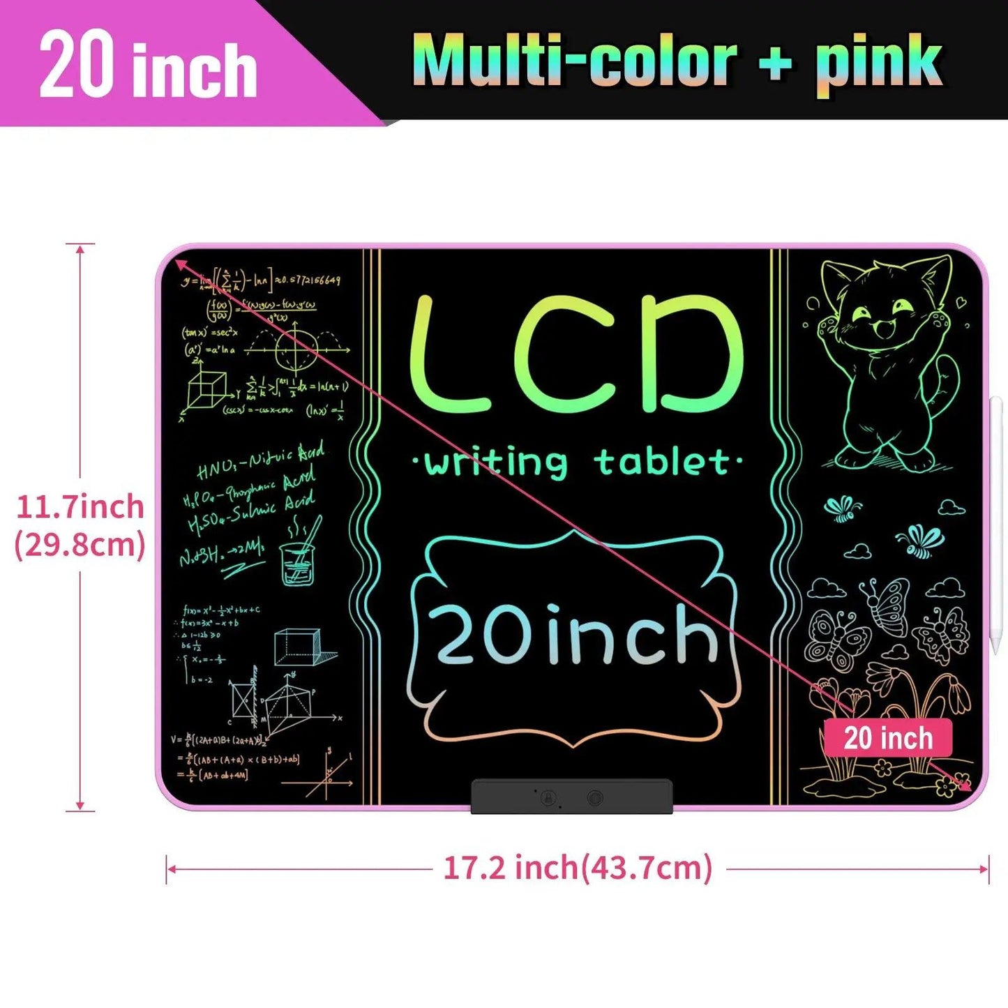  USB Rechargeable LCD Writing Tablet Educational Board -  ToylandEU™